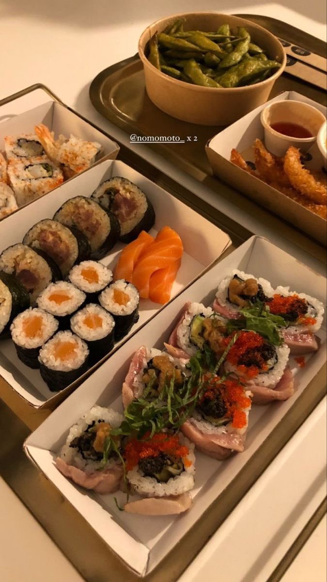 in the mood for a sushi night