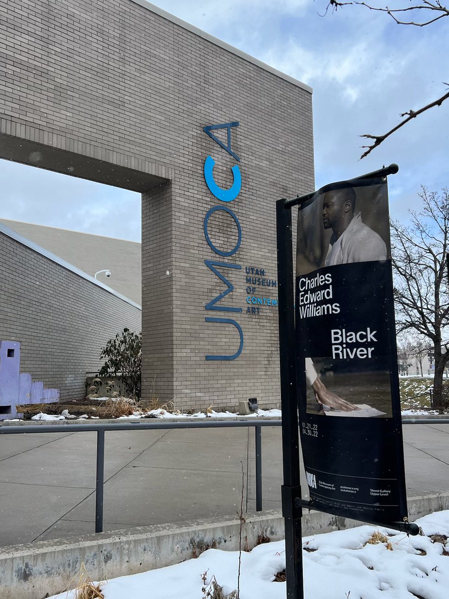 cewpaintings's tweet photo. Black River currently @utahmoca #museum #exhibition #Utah #contemporaryart https://t.co/DrXPzi6jMw