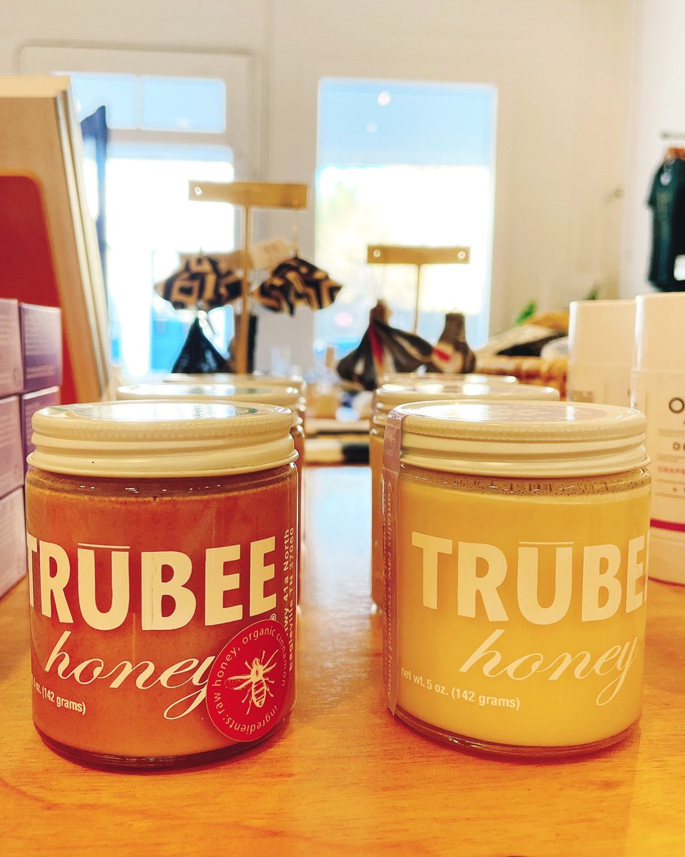 New in the shop 🤤 Cinnamon &amp; lavender creamed honeys - delicious on toasts, with charcuterie, in warm drinks, on pancakes… come &amp; get ya some!