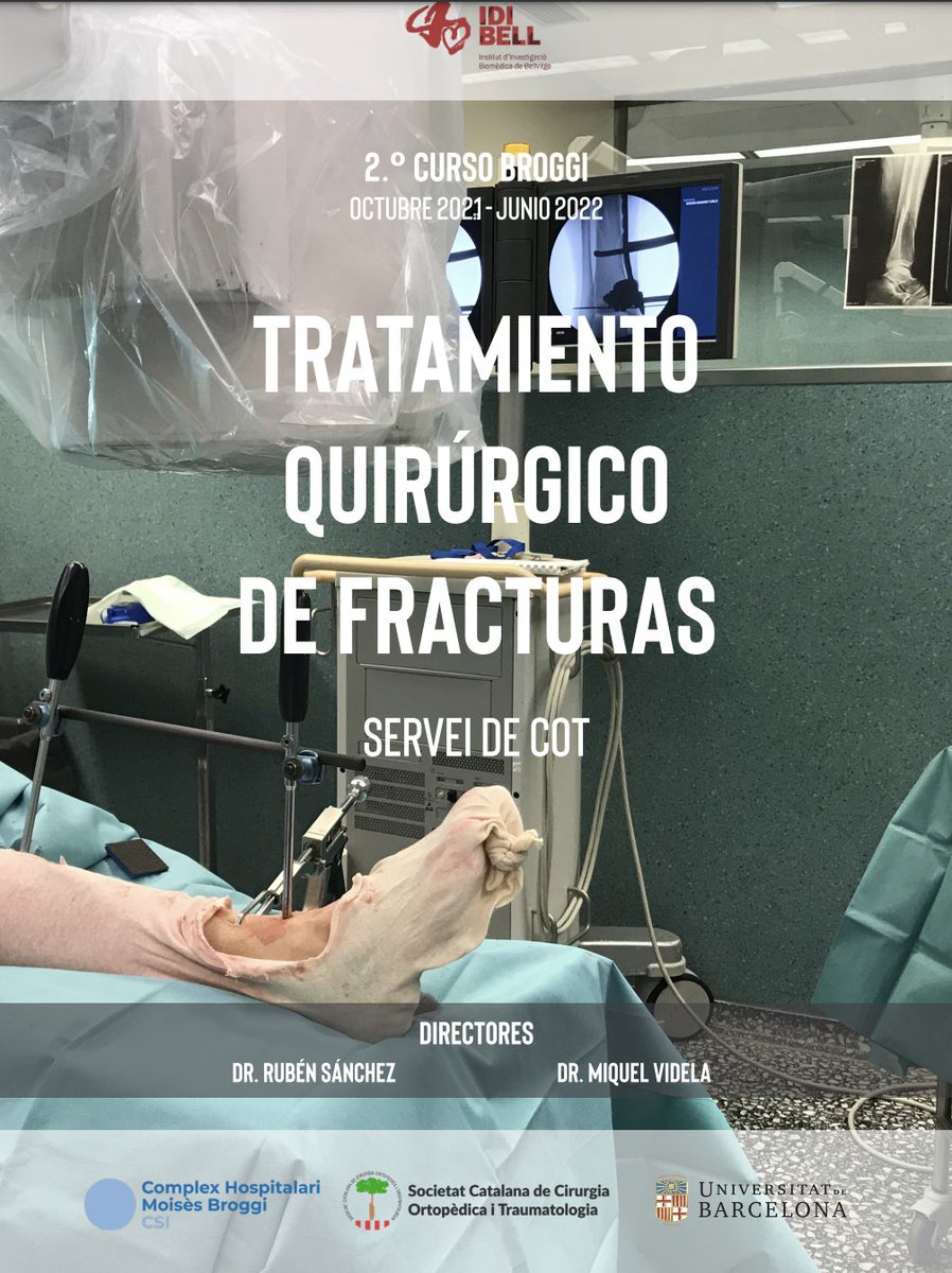 doctorvidela's tweet photo. Os esperamos en el #Modulo6 de la 2ª Edicion del #CursoFracturasBroggi el próximo 15.03.2022, dedicado a un tema tan incómodo como es “Aquello de lo que nadie quiere hablar". Recordad el link para suscribiros al curso: https://t.co/eLaukR7wPd. Hasta entonces!! https://t.co/xEaGTnUp16