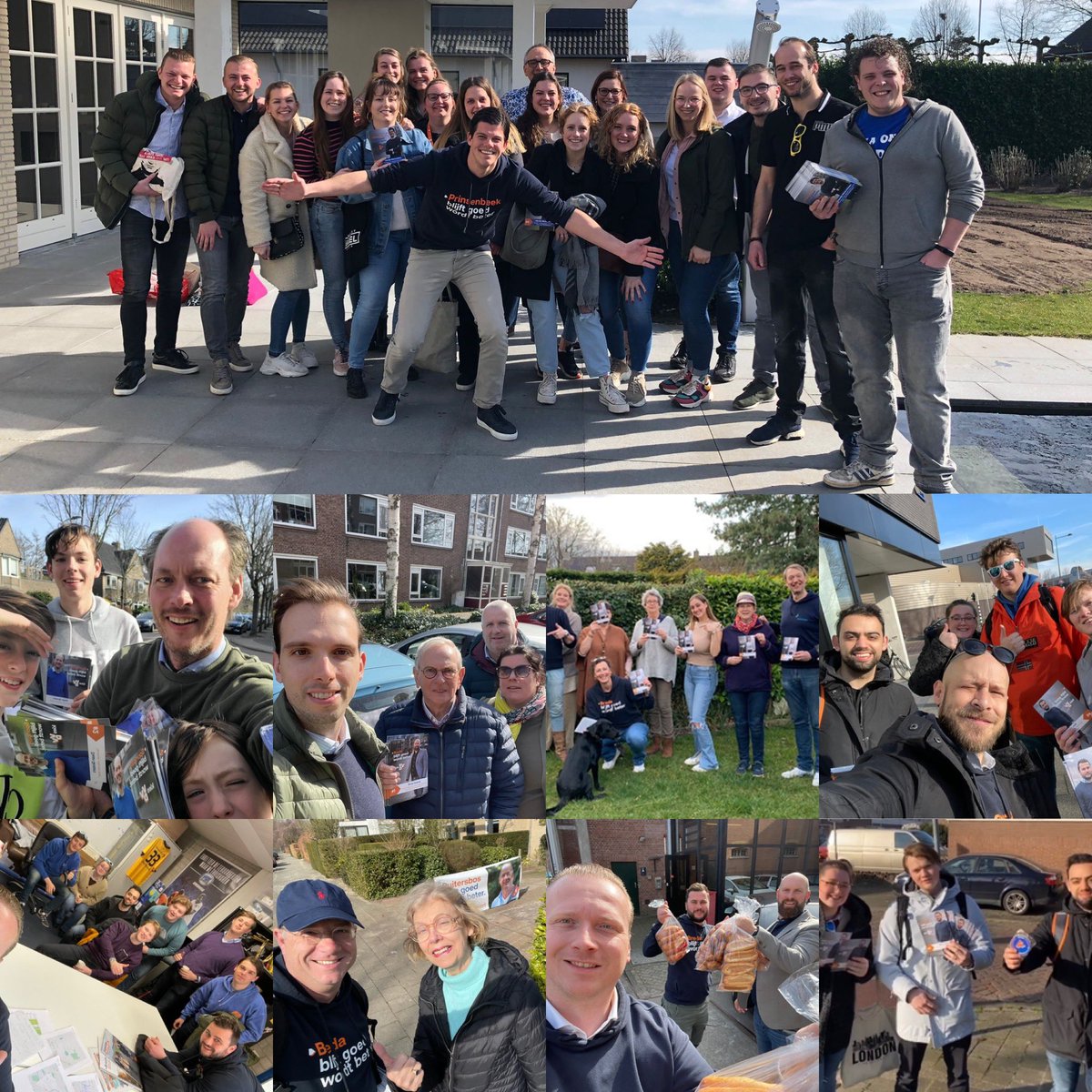 Zondag in #Breda en #Prinsenbeek 🧡