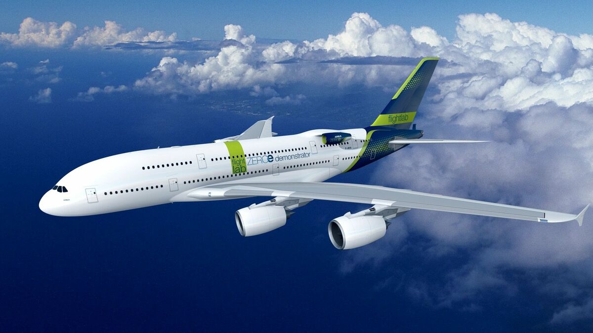 StphaneCASSAGN1's tweet photo. Airbus testera le moteur à hydrogène sur un A380.
https://t.co/FPmFp6yhZt https://t.co/or05jYqDv5