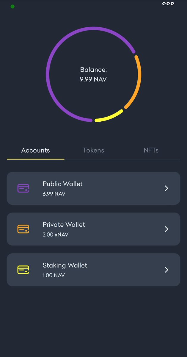 🤫 Sneak peek of the upcoming #WhisperWallet 

Stay tuned! 🚀 

#Navcoin #Privacy #Crypto #Blockchain