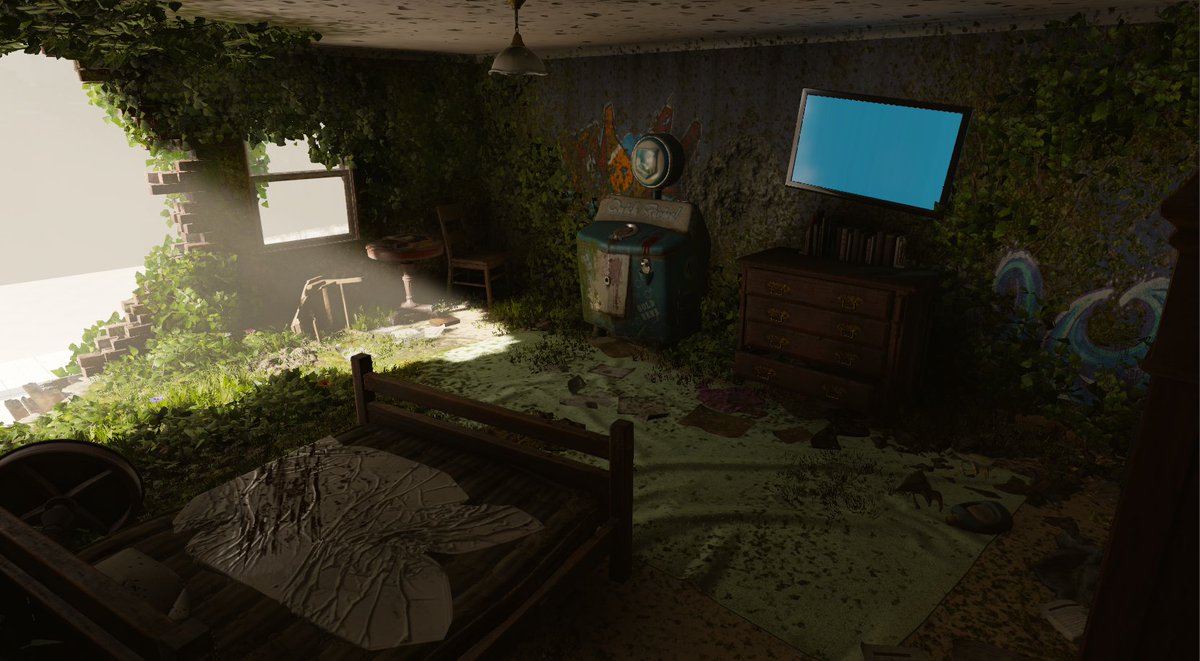 IAmDeanford's tweet photo. So pretty much spent today going through and overhauling the lighting, textures and adding even more detail🌿

#bo3modtools #mapping #leveldesign #gamedevelopment https://t.co/tUFVIDIz3x
