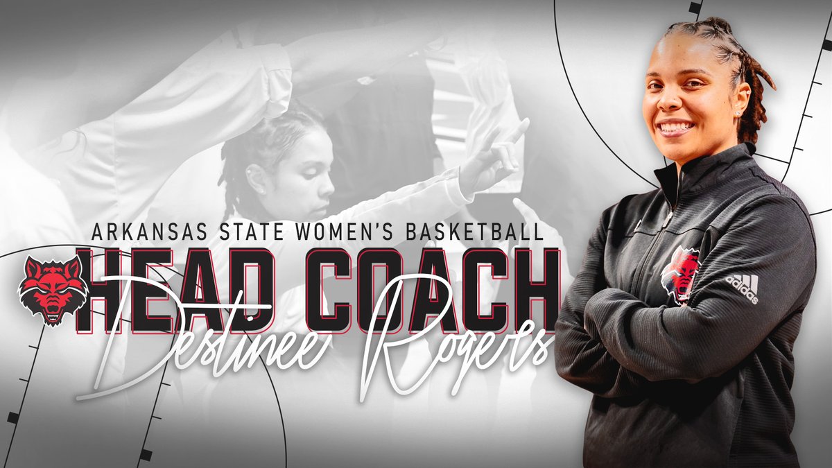 AStateWB's tweet photo. IT'S OFFICIAL!

@Coach_Dezz is now our program's EIGHTH all-time Head Coach!

📰: https://t.co/tvR6rkLc4A

#WolvesUp🐺 https://t.co/jr5YNrRdRl