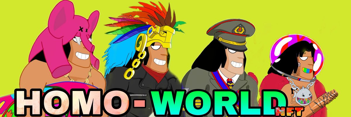 HomoWorldNFT's tweet photo. 🚀🚀🚀🚀 @HomoWorldNFT 
Follow me✅
RT+LIKE 🔁❤️
Tag 3 friends 🤝🫂
#NFTCommunity #NFTGiveaway #NFTProject https://t.co/q4Q0A1qb76