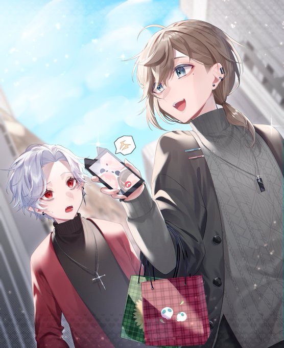 『お返し何買うか決めた?』

Happy Whiteday🤍🎁
#KuzuArt #かな絵 