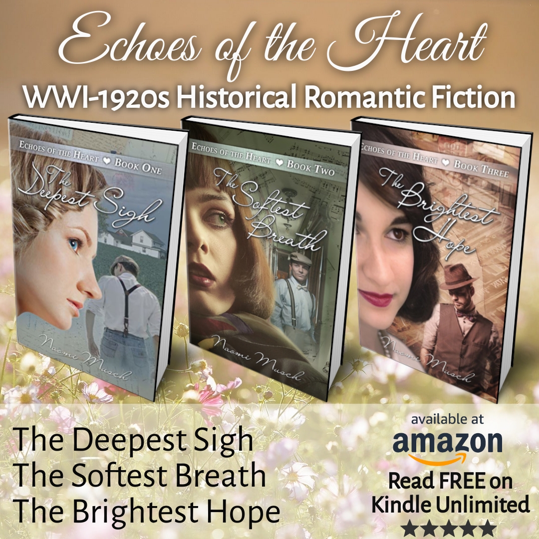 NMusch's tweet photo. #VerifiedPurchaser #Review: "I just ordered the third in Naomi Musch's Echoes of the Heart series because the first two held me completely enthralled."
#HistoricalFiction #historicalromance #womensfic #KindleUnlimited
https://t.co/lMAhavVyku https://t.co/MujWQqSGwp