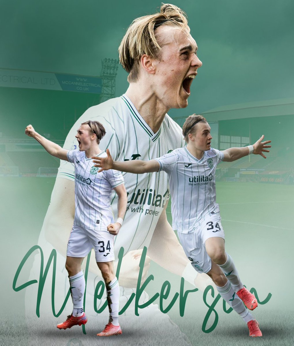 arch_edits's tweet photo. Two goals for @EliasMelkersen on his first start for #Hibs 🇳🇴🔥 https://t.co/xVW7oNAovb