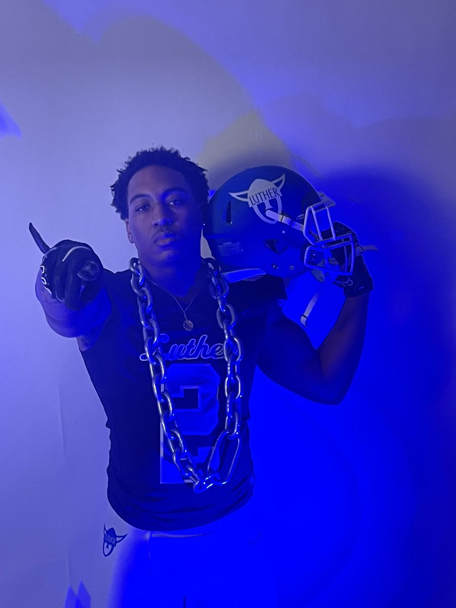 After a great conversation with <a href="/fbcoachmatth/">Erik Matth</a> I am blessed to receive an offer from Luther College🔵⚪️⚫️ <a href="/Coach_Cooper4/">Keanon Cooper</a>