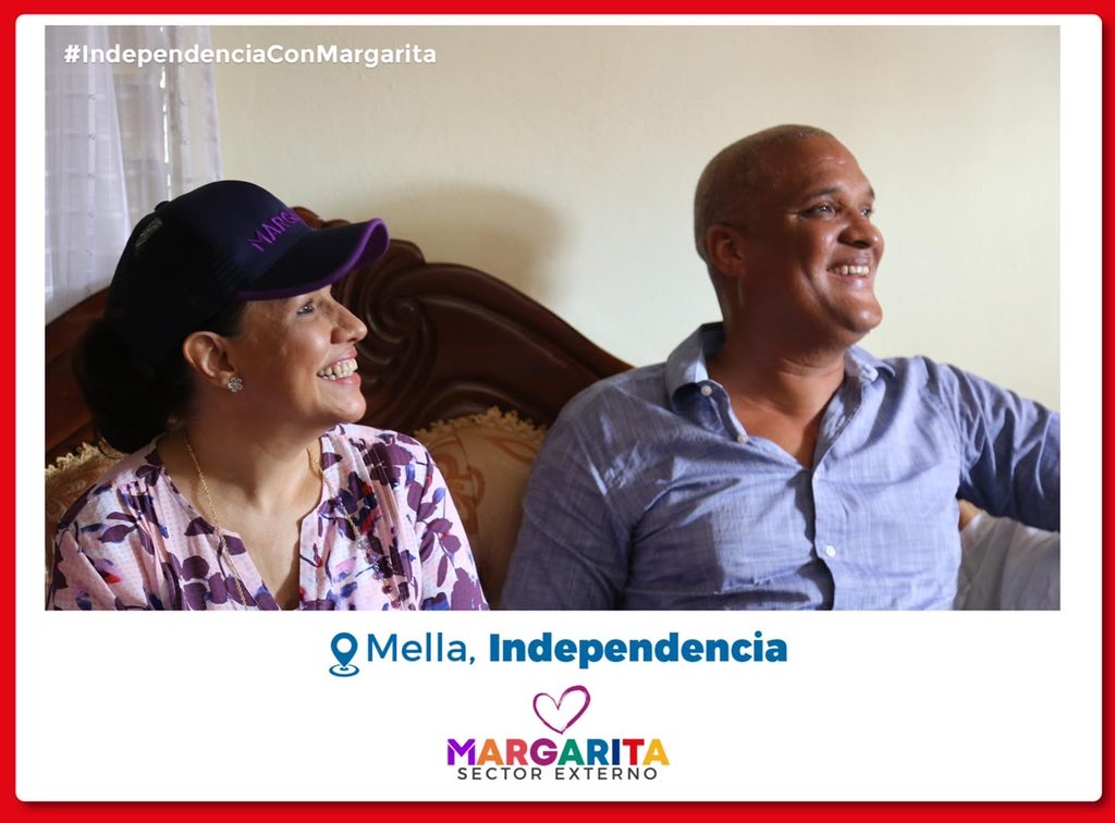 SEdeMargarita's tweet photo. ¡Seguimos creciendo!

Cada día son más, las personas se acercan a @margaritacdf Para expresarle su apoyo, hoy se suma al proyecto nación el Regidor en Mella, 📍Provincia Independencia, Osiris Balaguer.

#IndependenciaConMargarita #MargaritaPresidente #SEdeMargarita https://t.co/2YOjAsXDeM