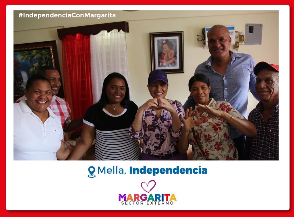 SEdeMargarita's tweet photo. ¡Seguimos creciendo!

Cada día son más, las personas se acercan a @margaritacdf Para expresarle su apoyo, hoy se suma al proyecto nación el Regidor en Mella, 📍Provincia Independencia, Osiris Balaguer.

#IndependenciaConMargarita #MargaritaPresidente #SEdeMargarita https://t.co/2YOjAsXDeM