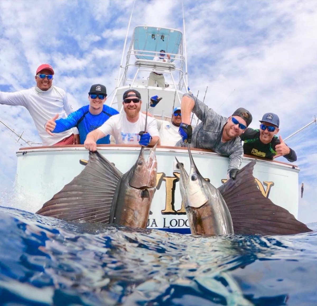 CasaViejaLodge's tweet photo. Looking just dandy on #SailfishSunday I #CasaViejaLodge 

#Sailfish I #SailfishCapital I #CharterBoat I #OffShoreFishing I #billfishing I #GuatemalaFishing I #DeepSeaFishing I #ACBoatShow https://t.co/lLXyfjMae4