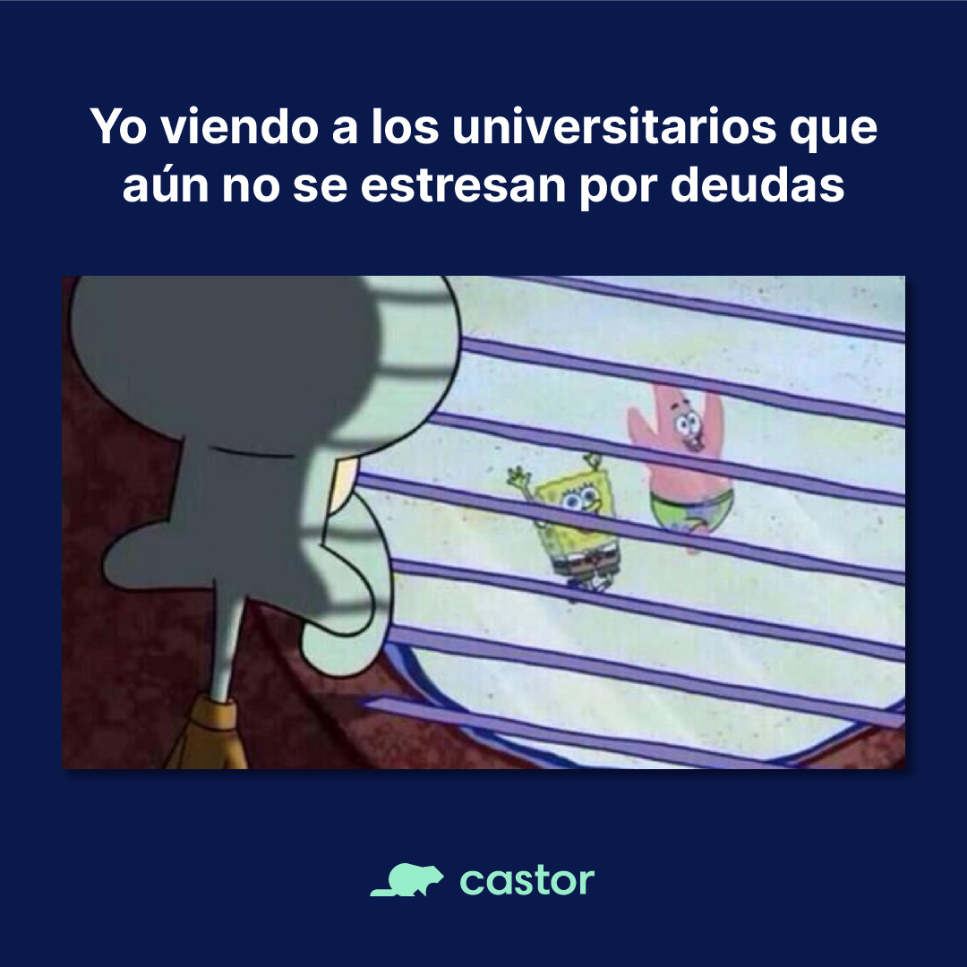 CastorSueldos's tweet photo. ¡No dejes que el estrés financiero te vuelva Calamardo! Descubre cómo te puede ayudar Castor. https://t.co/onk4XqnEVT 

#CastorApp #salarioondemand #adelantodenómina #finanzassanas #finanzaspersonales https://t.co/uZTNrm6enS