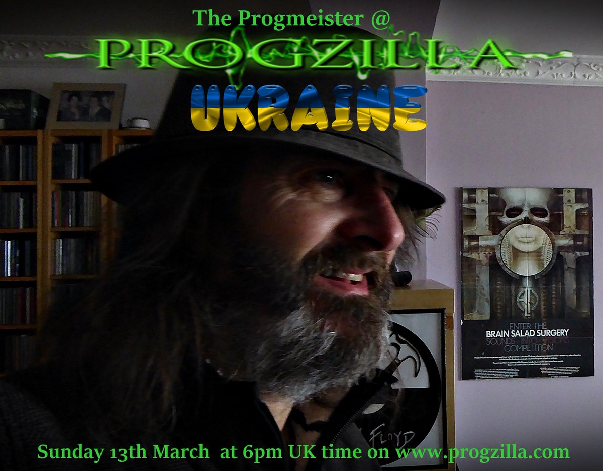 StevePetch3's tweet image. Don&apos;t forget to tune in this today at 6pm UK time. Please retweet! #Progmeister at #Progzilla.