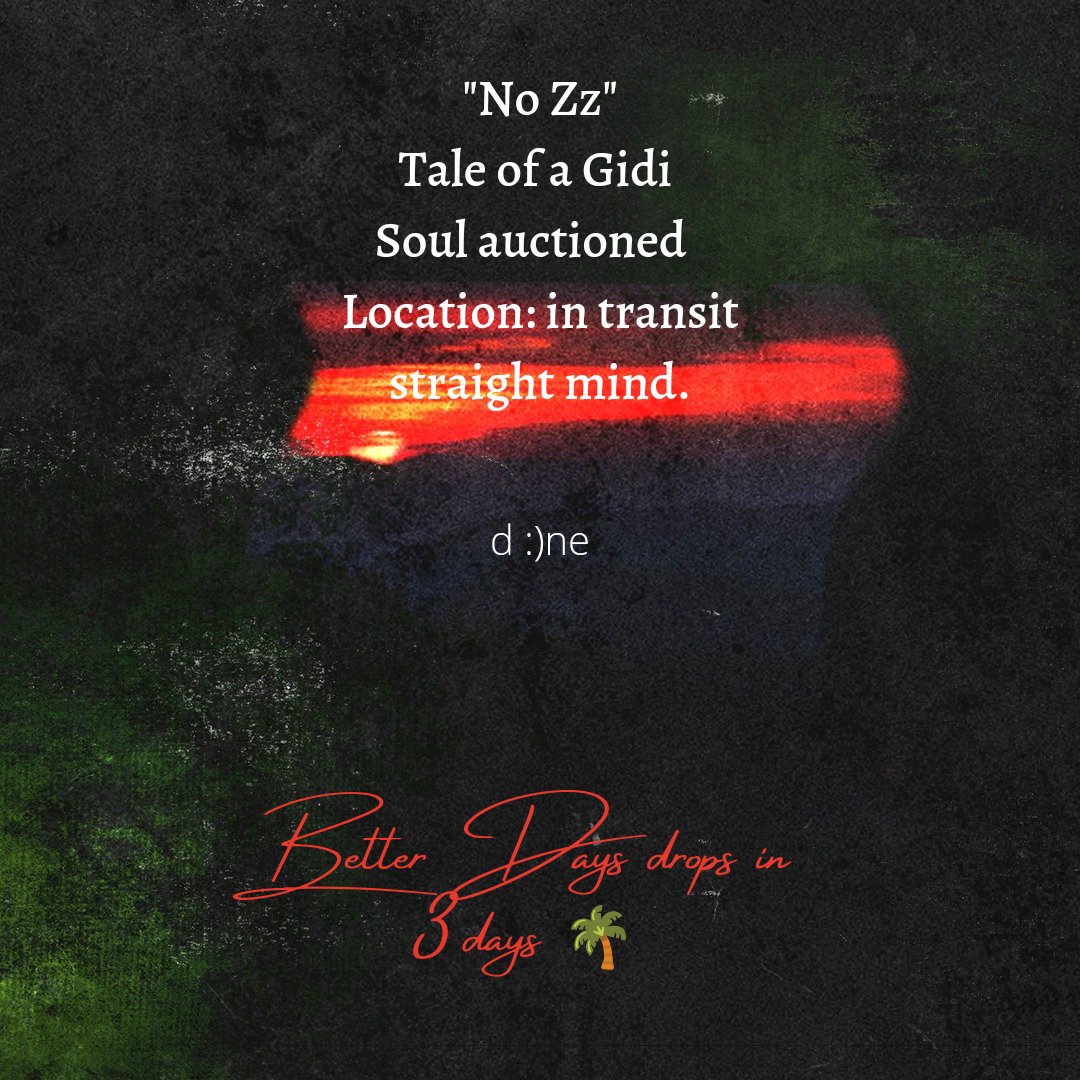POKEY4F's tweet photo. I'm pleased to announce that my debut single "Better Days" is out now on all your favorite streaming services, link is up in my bio, please go run it up! 😉 https://t.co/rryWTeRKND