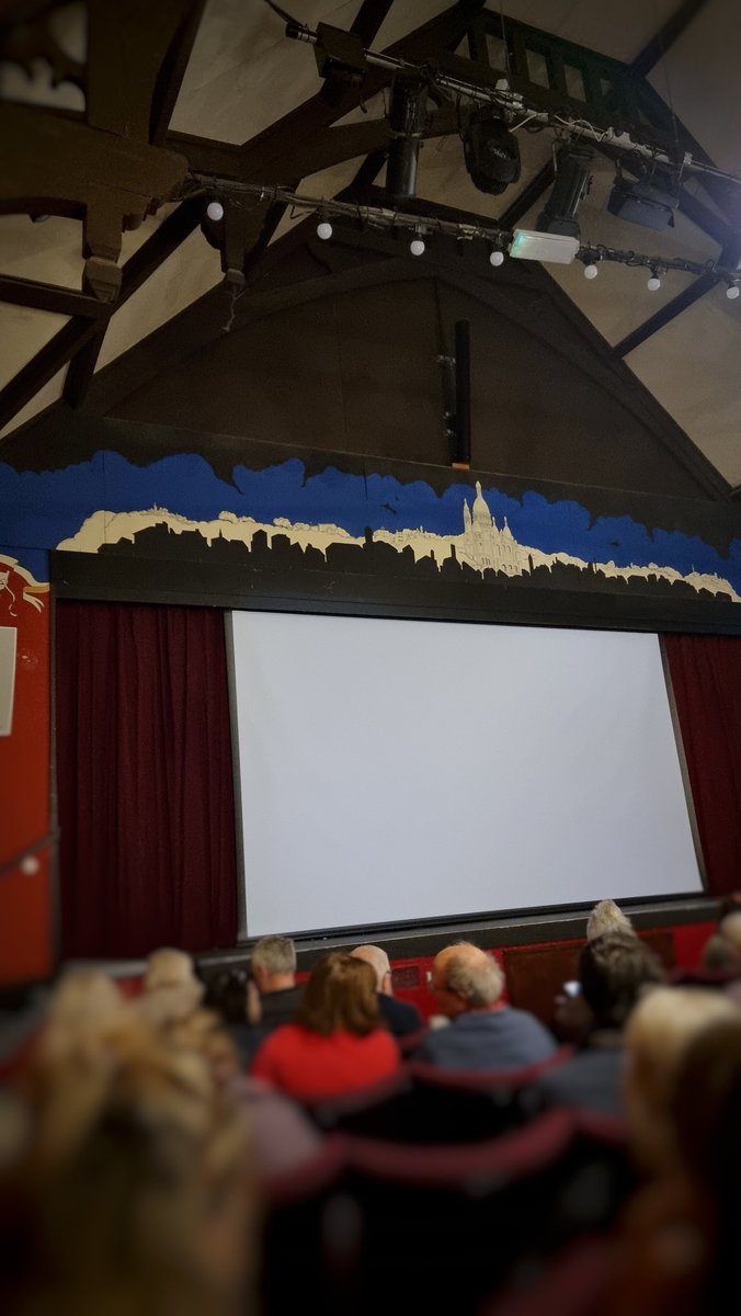 Great to be back in the beautiful @SaltburnTheatre again this afternoon. Having missed it at ARC, so glad to catch @PaineIan and @GrahamWFilm's brilliant film Where The Stone Dropped, about the community of South Gare, on the final day of the Saltburn Film Festival.