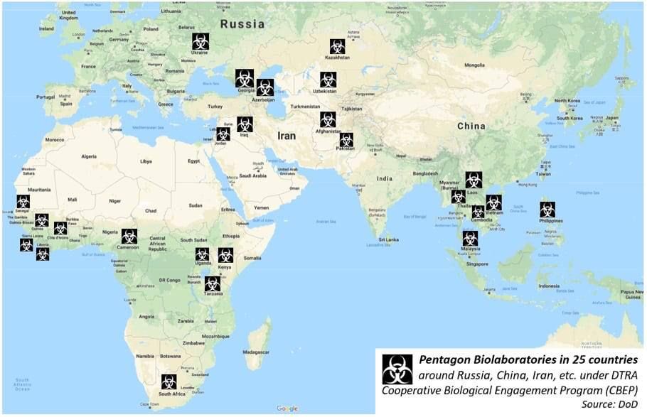 KnowledgeIsWis5's tweet photo. Als je versteld stond van de Amerikaanse biolabs in Oekraïne, zul je absoluut versteld staan ​​van de andere Amerikaanse biolabs die ze over de hele wereld hebben.

 De remedie tegen kanker?  Natuurlijk, ja, daar werken ze aan, dat klopt... 🙈 https://t.co/IfFpZ379Pd