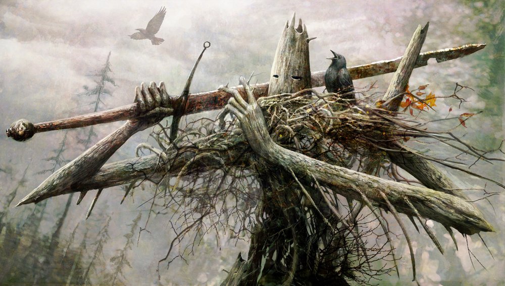 SebMcKinnon's tweet photo. Tree King #digitalpainting https://t.co/XtiSPEFaNQ