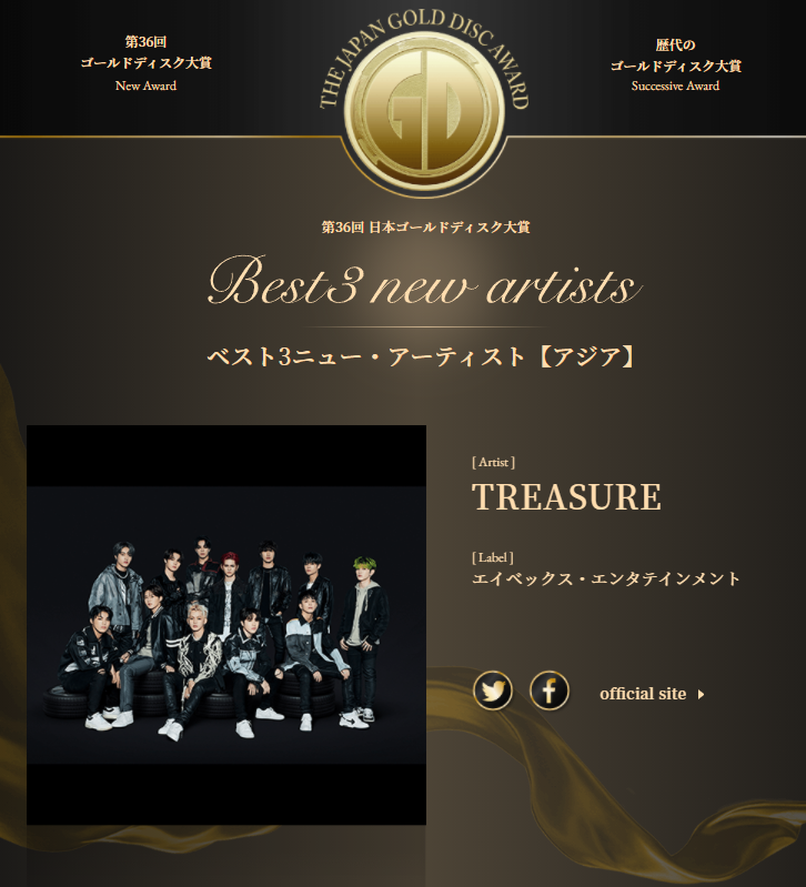 TREASUREunion's tweet photo. Congratulations @treasuremembers for winning Best3 new artists on Japan Golden Disc Award 2022 ✨You always make us proud!

HAPPY BIRTHDAY JIHOON
#MillenniumIdolJIHOONDay
#지훈이의_눈부신_스물세번째_봄
#天使の笑顔ぱくじふん https://t.co/mSDSKn8V98