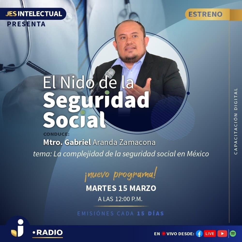 elnidodelseguro's tweet photo. Próximo martes arrancamos un nuevo proyecto de divulgación de los #derechohumanoslaborales y del #derechoalaseguridadsocial #seguridadsocial 
Con los amigos de @JESIntelectual https://t.co/j0BlGbV6OE