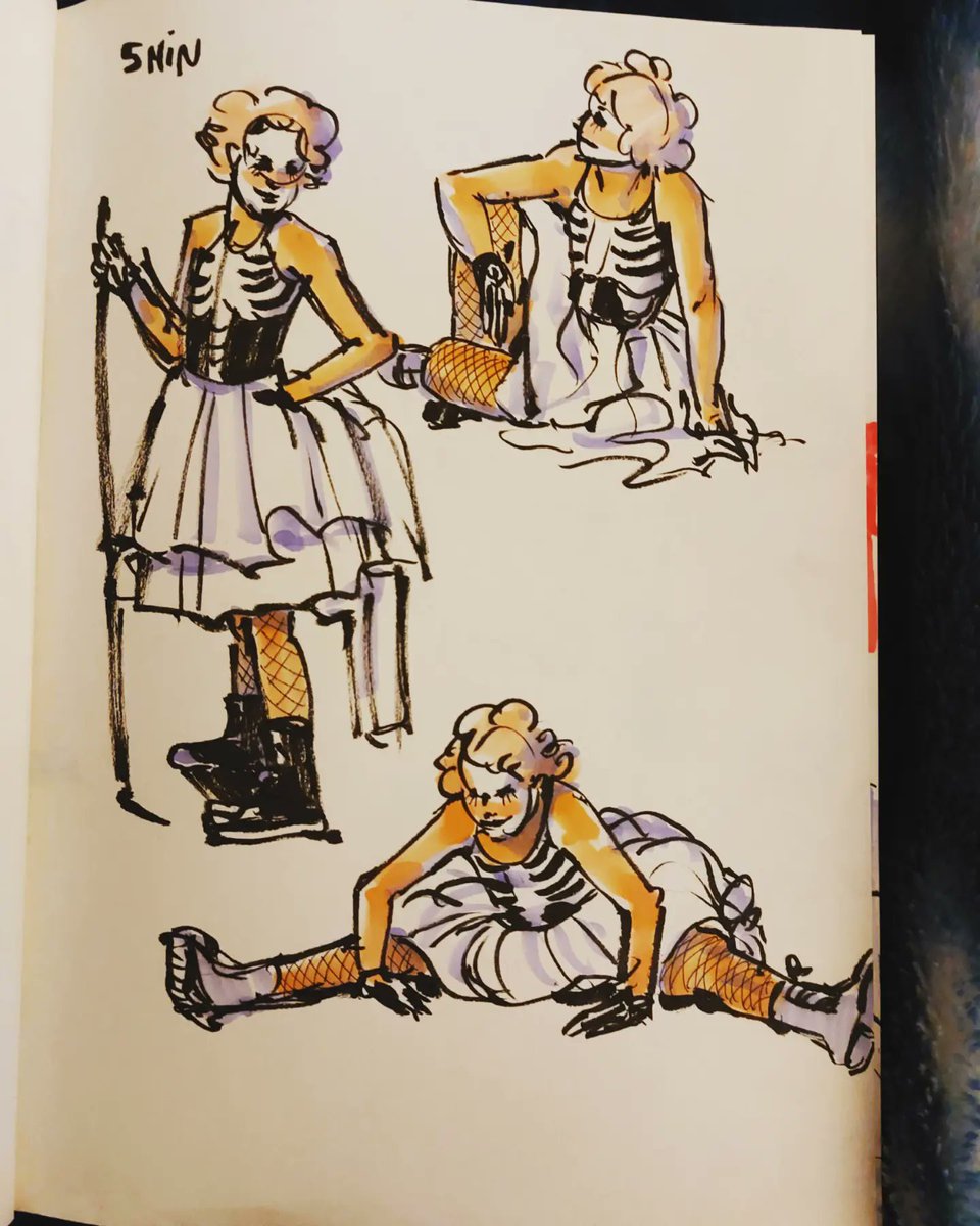 CaityHallArt's tweet photo. Doll House life drawings at @DrSketchyMtl 💜💜💜 https://t.co/XoasJFKRom