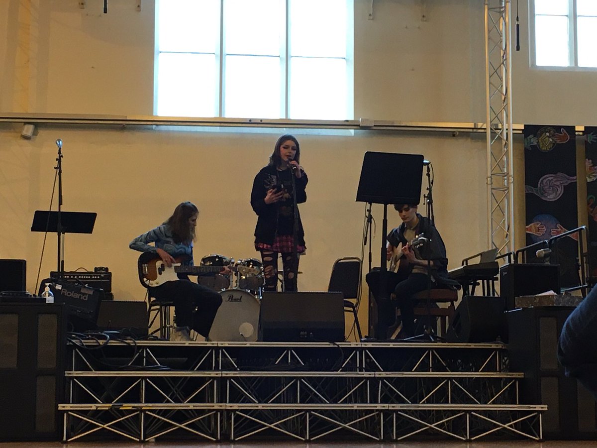 Final group of the day!!! Swindon Young Musicians Rock School: Beki with an Eye  #musicforyouth #mfyregionalfestival #mfyregionalfestival2022 Music for Youth