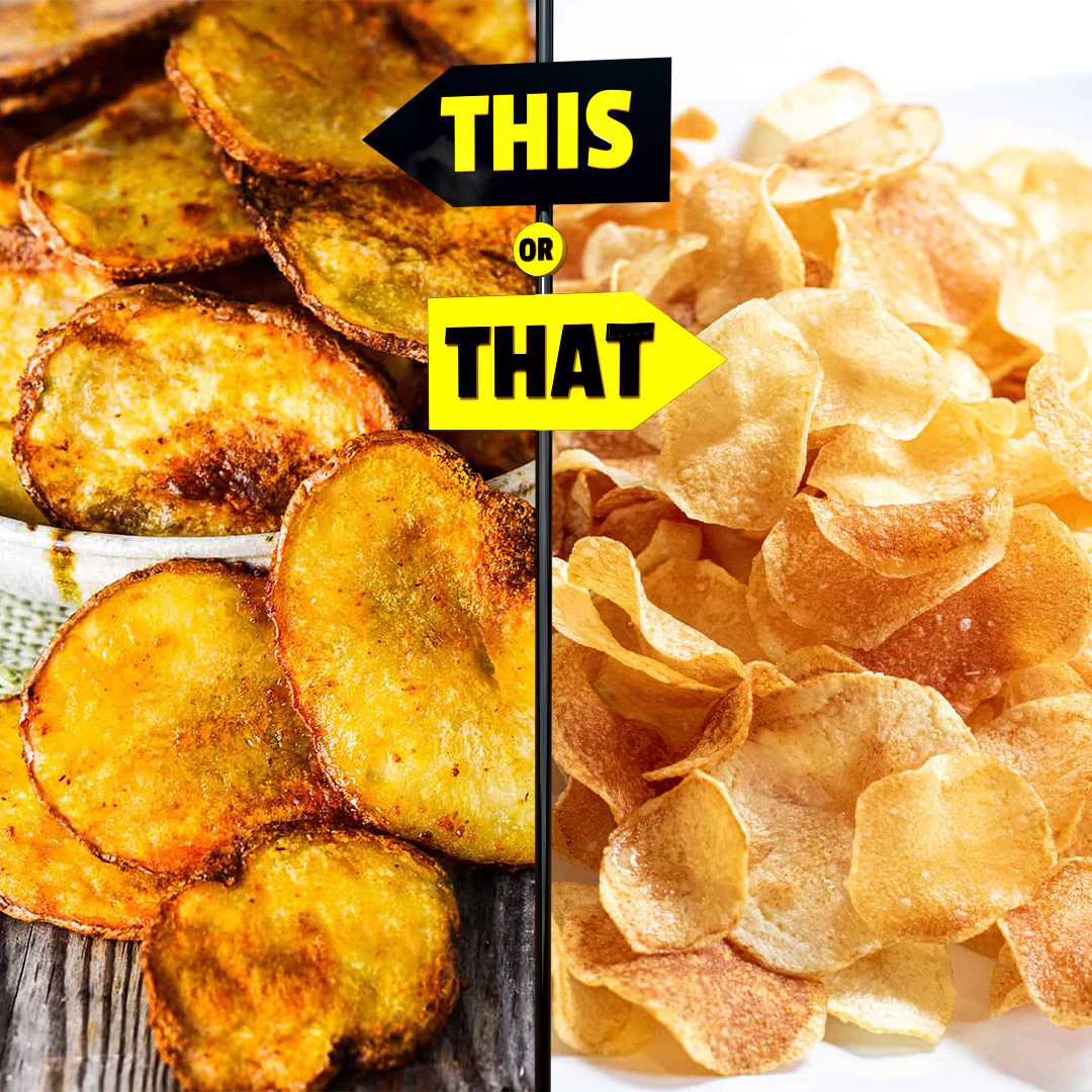 firstwefeast's tweet photo. Happy #NationalPotatoChipDay! ๐ฅ Are ya'll going with baked or deep fried chips??? #FWFDebates https://t.co/uxa5FCF5YC