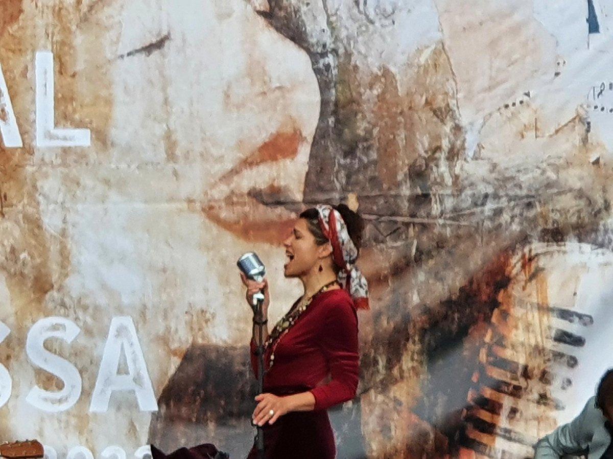 AngelsRodulfo's tweet photo. Concert de Queralt Albinyana Blues Trio, "El Blues d'Elles"🎶 Al @mnactec #41FestivalJazzTerrassa Terrassa a ritme de Jazz 🎷🎶 @visitaterrassa @NovaJazzCava https://t.co/854yIxPbbl