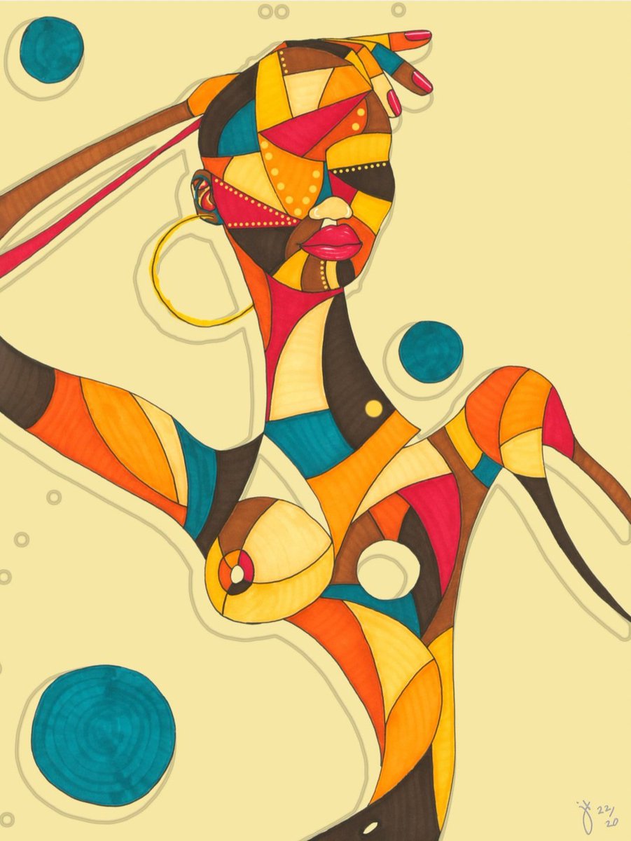 Good morning my peoples. Heading into the studio to finish this queen for my next drop on <a href="/opensea/">OpenSea</a> this week. "FUTURISTIC ANCESTRESS" is still available for adoption. Click link in bio. Have a wonderful day👑💛#openseanfts #nfts