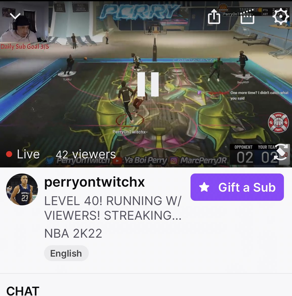 PerryUpNext's tweet image. HAPPY SUNDAY!! ANOTHER W STREAM TODAY! APPRECIATE ALL THE LOVE AND SUPPORT!! I LOVE THIS SHID MAN!! CANT STOP WONT STOP!! #PERRYUPNEXT #NBA2K22