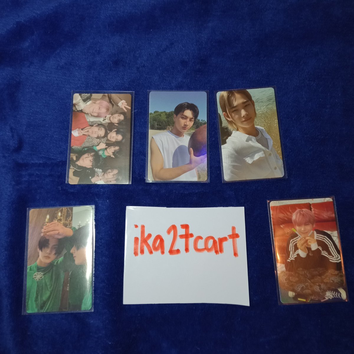 ika27cart's tweet photo. [#ika_trades]
wtt lft

have: see pics
want:
 - svt: joshua, jeonghan
 - enhypen: jake (jake pusa pls huhu), sunghoon
 - twice: chaeyoung
 - bts: taehyung 
 - or drop offers!!

🏷️ attacca dilemma taste of love jay braso dk dino mingyu woozi s.coups niki jhope jin mina wonwoo sunoo https://t.co/IbVITar50t