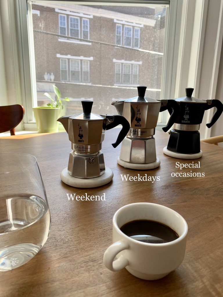 PTarantinoMD's tweet photo. Agree! And I would add.. one size does not fit all!
#PrecisionCoffee ☕️ https://t.co/x8F9BFTOxK