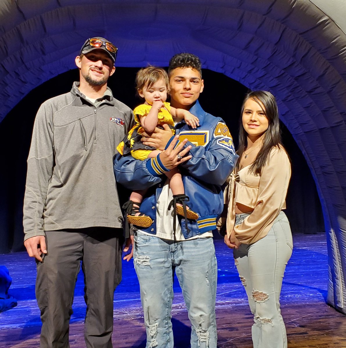 Rudysoliz12's tweet photo. So proud of my Son and his Cousin! Also all of their friends. These boys have become young men. SO PROUD!#ringceremony #Brothers #family #semperImpetus https://t.co/cnJkVMnoQA
