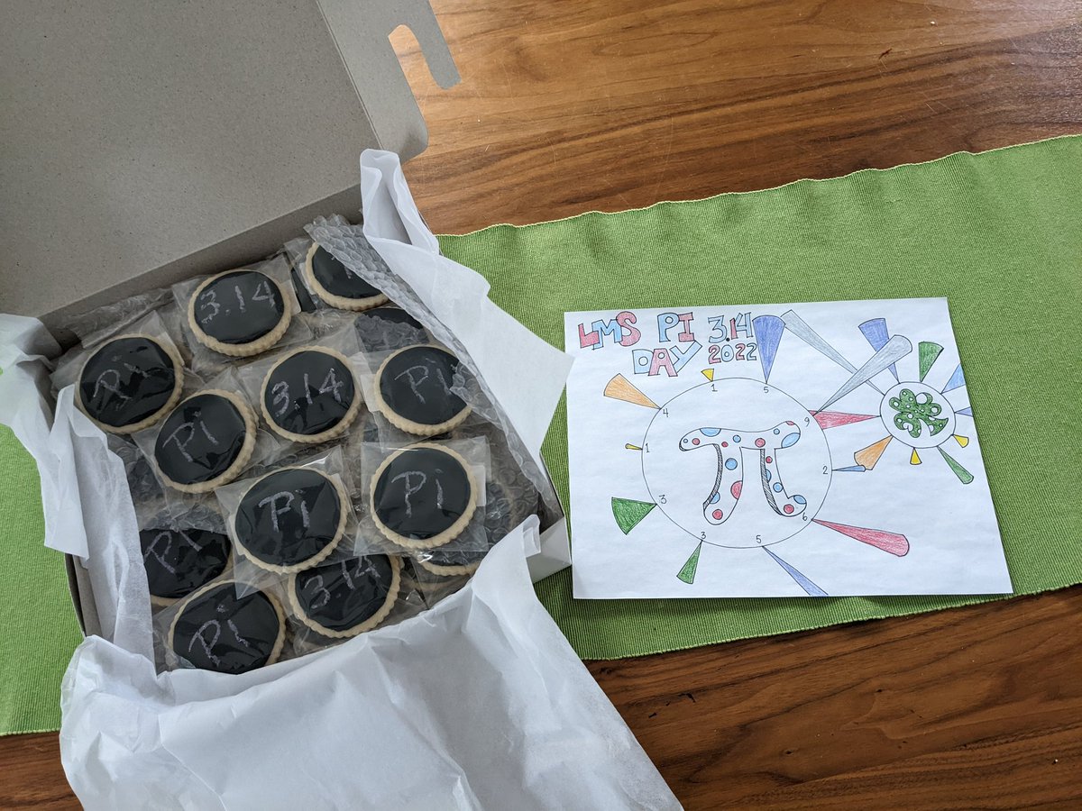 All ready to celebrate Pi tomorrow!!