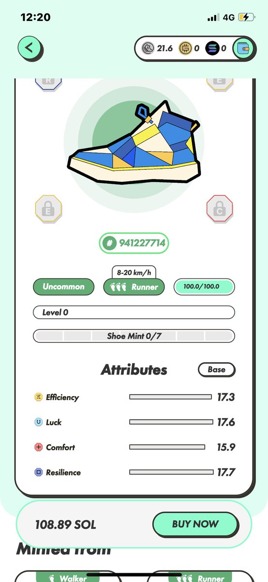 18gg005's tweet photo. I can guarantee this is the best "uncommon runner"！！！
#STEPN 

@Stepnofficial @Jerry10240 @yawn_rong https://t.co/obCgRLjRAM