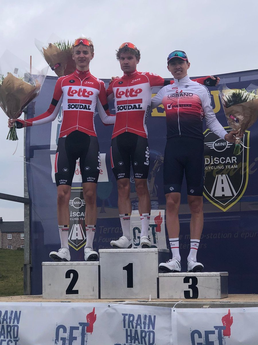 CoachJesseVn's tweet photo. Congratulations to our rider Lars who takes 3rd in Aywaille! One of Belgium's toughest U23 climbing races!
Next step Monts et Chateaux (UCI2.2 France)
Large steps past 3seasons and closing the gaps step by step!
#trainsmartperformbetter
#TSPB
https://t.co/9nRzhuRL4F https://t.co/5iH7xetPKN