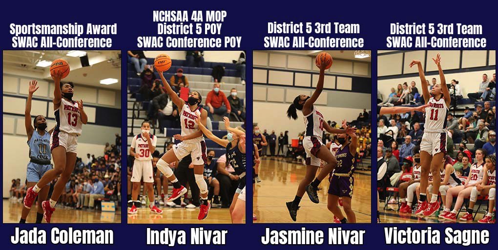 AFHS_WBB's tweet photo. Congratulations to Jada, Indya, Jas, and Victoria for their conference, district and tournament awards for the 2021-2022 season. We are all proud of your outstanding accomplishments! @colosians3231 @AFHS_AD https://t.co/EXAltnuDiq