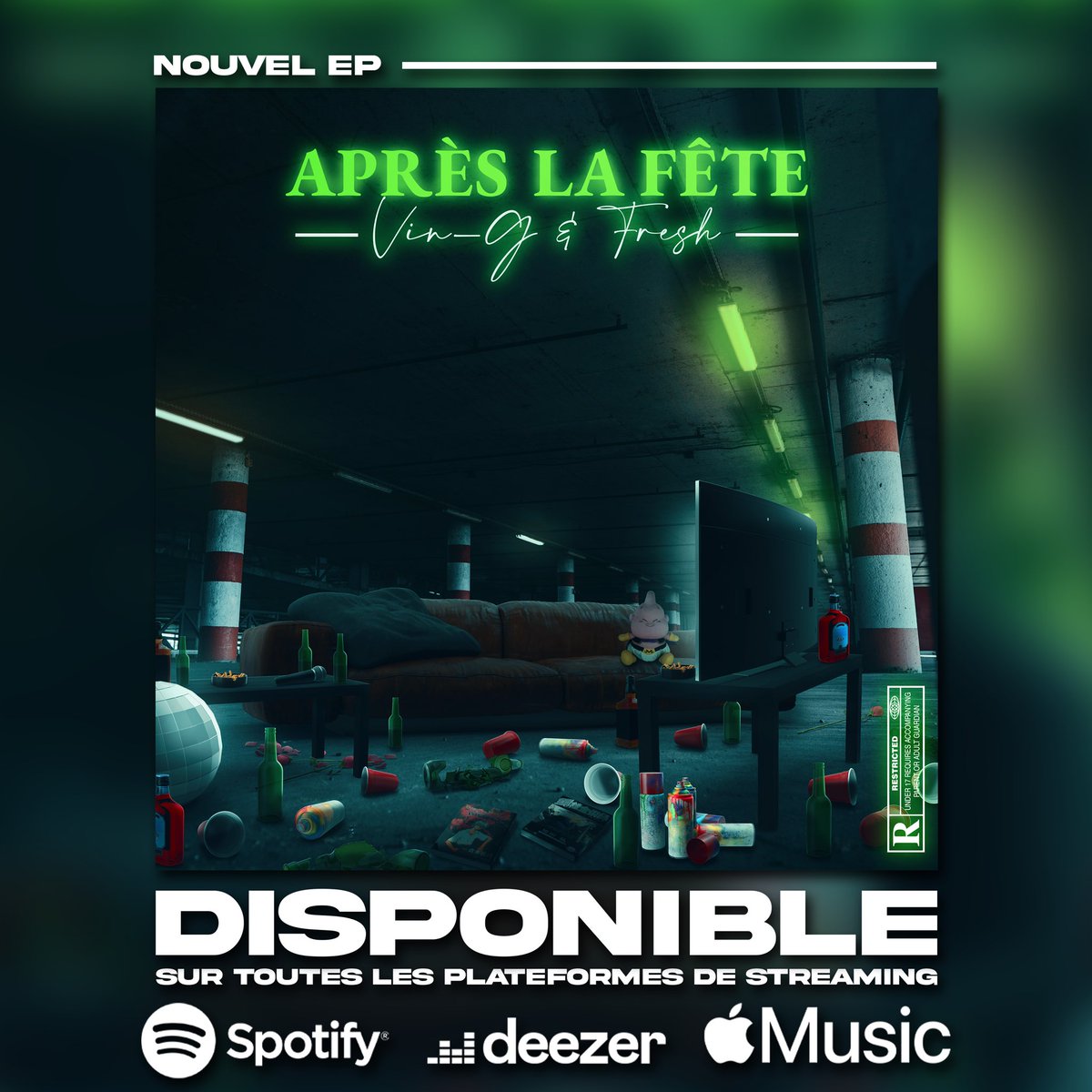 vin_fresh's tweet photo. L’EP est disponible partout. https://t.co/flaozFryiN https://t.co/NfFm9iTy3P
