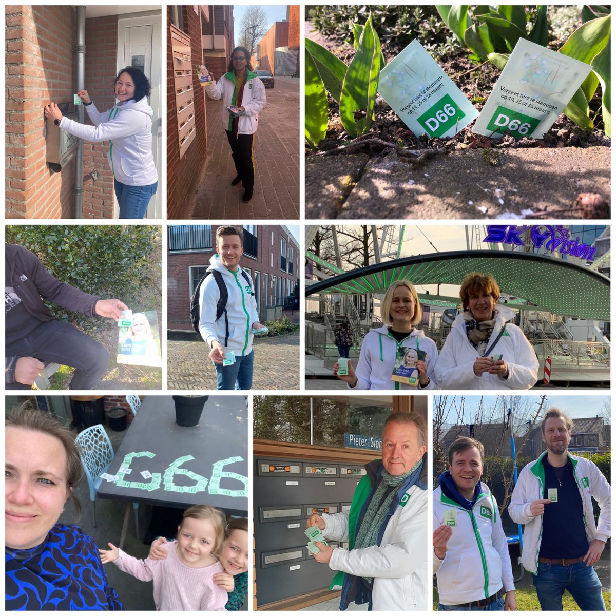 Vandaag geen flyers, maar vergeet-mij-nietjes uitgedeeld. Vergeet niet te stemmen de komende dagen! 

Stem in vrijheid. Voor vrijheid. Wees niet stil. Gebruik je stem!

#14maart #15maart #16maart #gemeenteraadsverkiezingen2022
