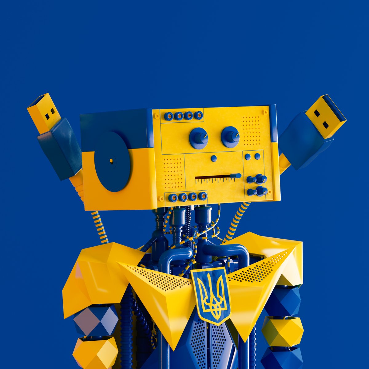 Today <a href="/beatport/">Beatport</a> is streaming LIVE for an amazing cause, supporting the efforts of <a href="/chooselove/">Choose Love</a> Ukraine.

To do our part, we have minted 'Ukraine Synth Head'. 100% of proceeds generated will go to the Choose Love fund. 

Get involved here -> partybid.app/buy/0xe00Fd432…