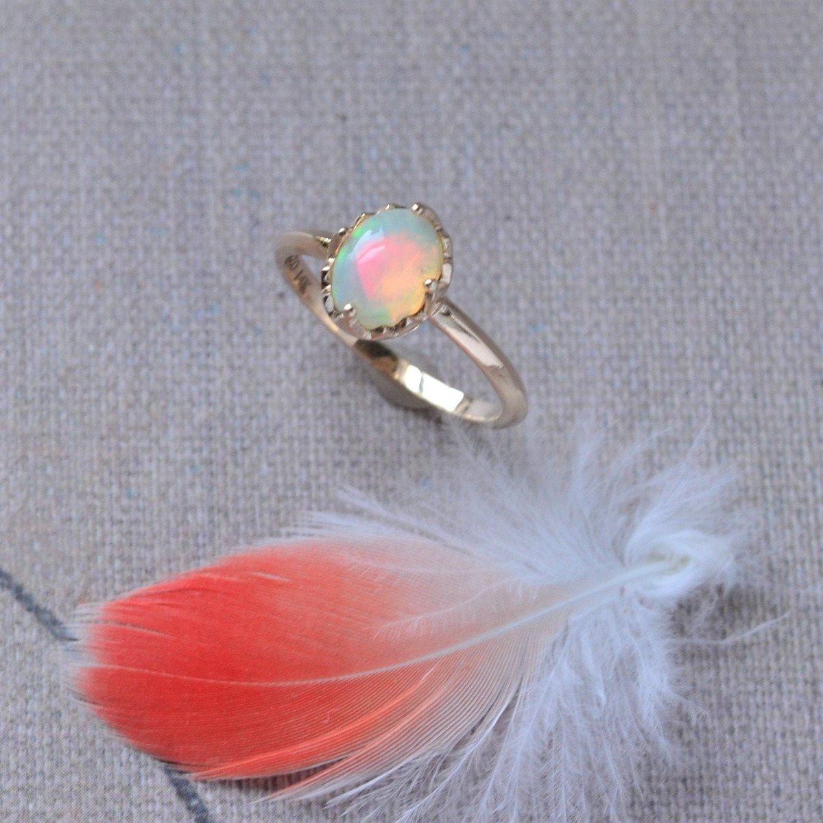 kezzo1's tweet photo. Excited to share this item from my #etsy shop: Opal Ring, size 6, Natural opal ring, Minimalist ring, Oval opal gold ring, simple, oval ring yellow gold, 14kt, cabochon opal https://t.co/L13aJt0UwU https://t.co/WS0ZaaHKhE