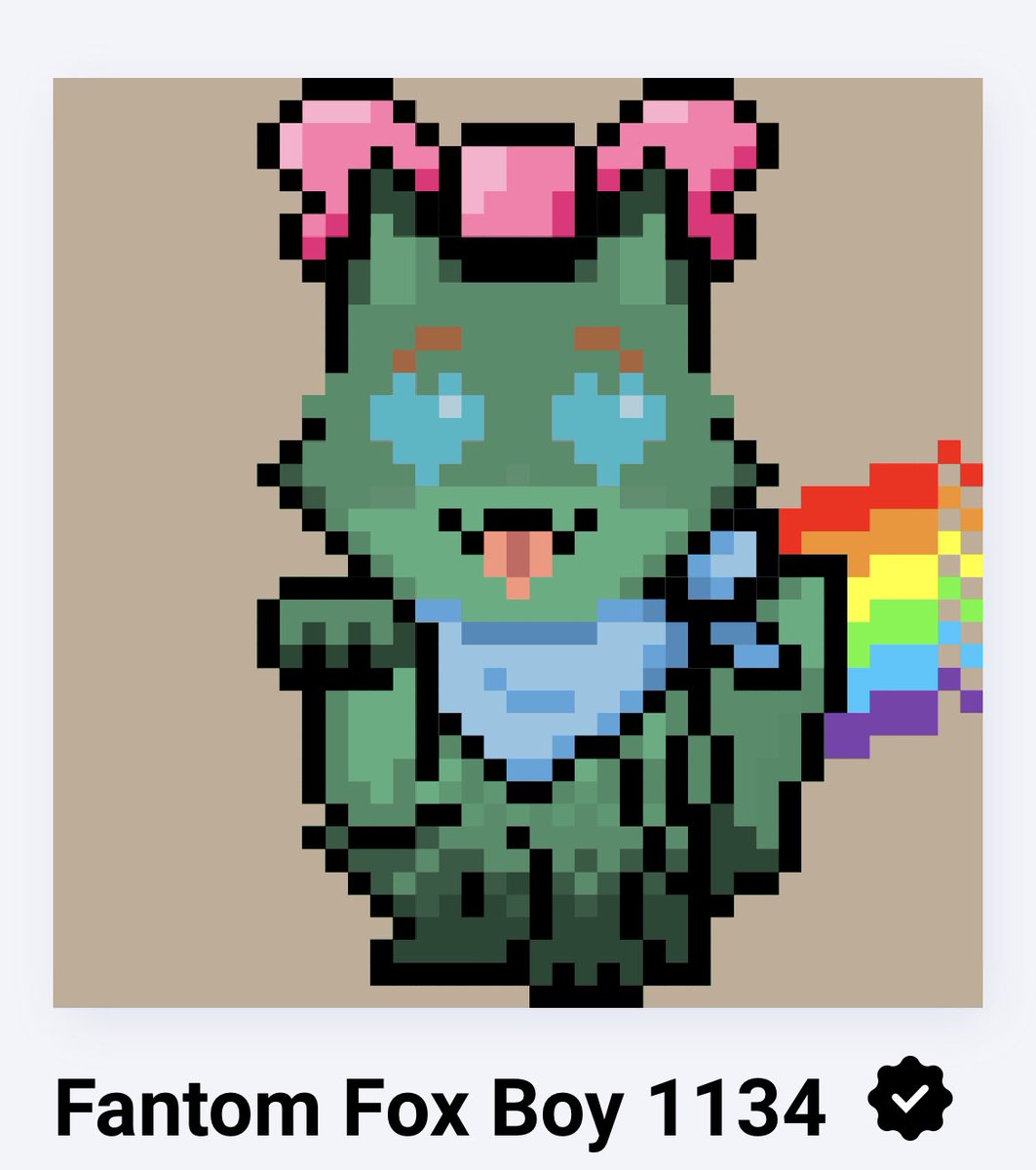 jjaymay's tweet photo. Congratulations!!! @Pourus_Adrink you are the winner of this #fantomfoxboy by @FantomBOYbyVB please dm me your wallet https://t.co/z4FVtzi1Wr
