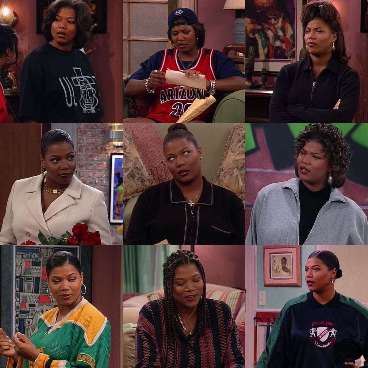 Queen Latifah in Living Single as Khadijah James