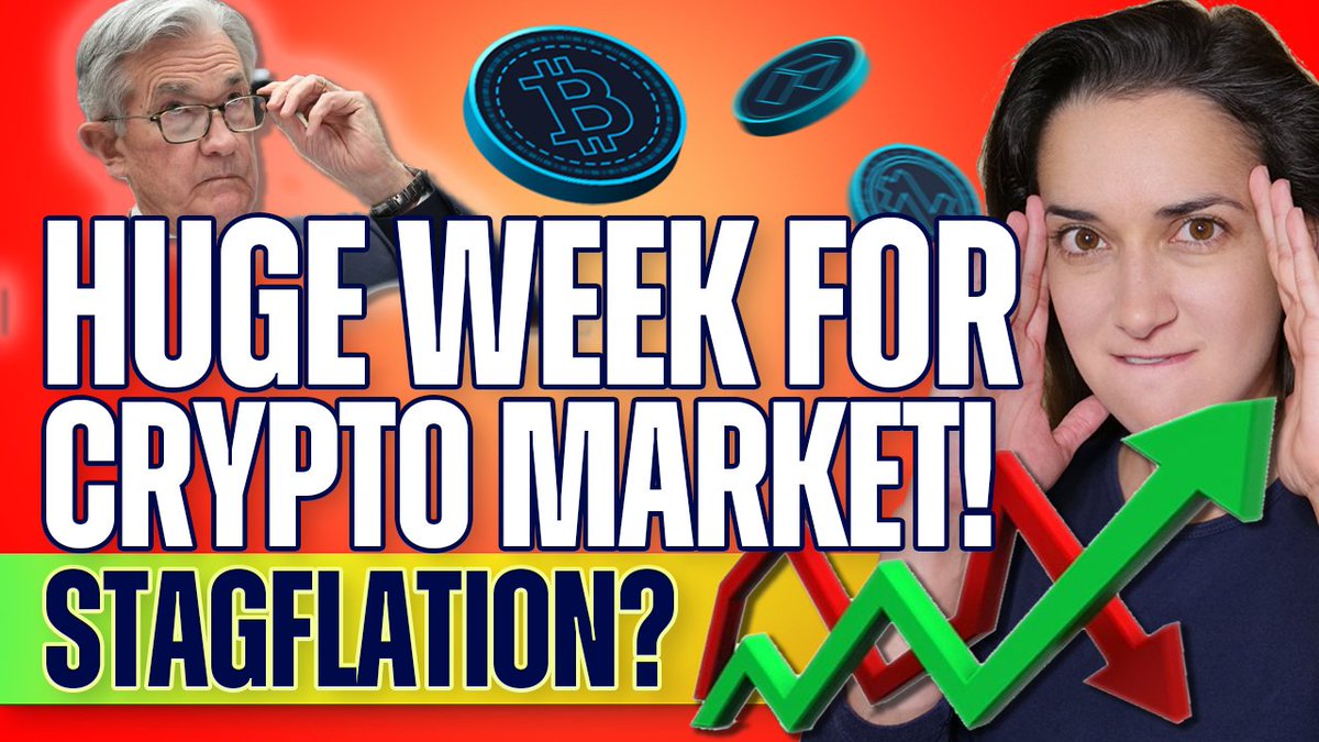 cryptocasey's tweet photo. Huge Week for Crypto! (Stagflation Scare?) - #Crypto this Week https://t.co/8Huw6Fn3Tj https://t.co/YEvs2HPdAk
