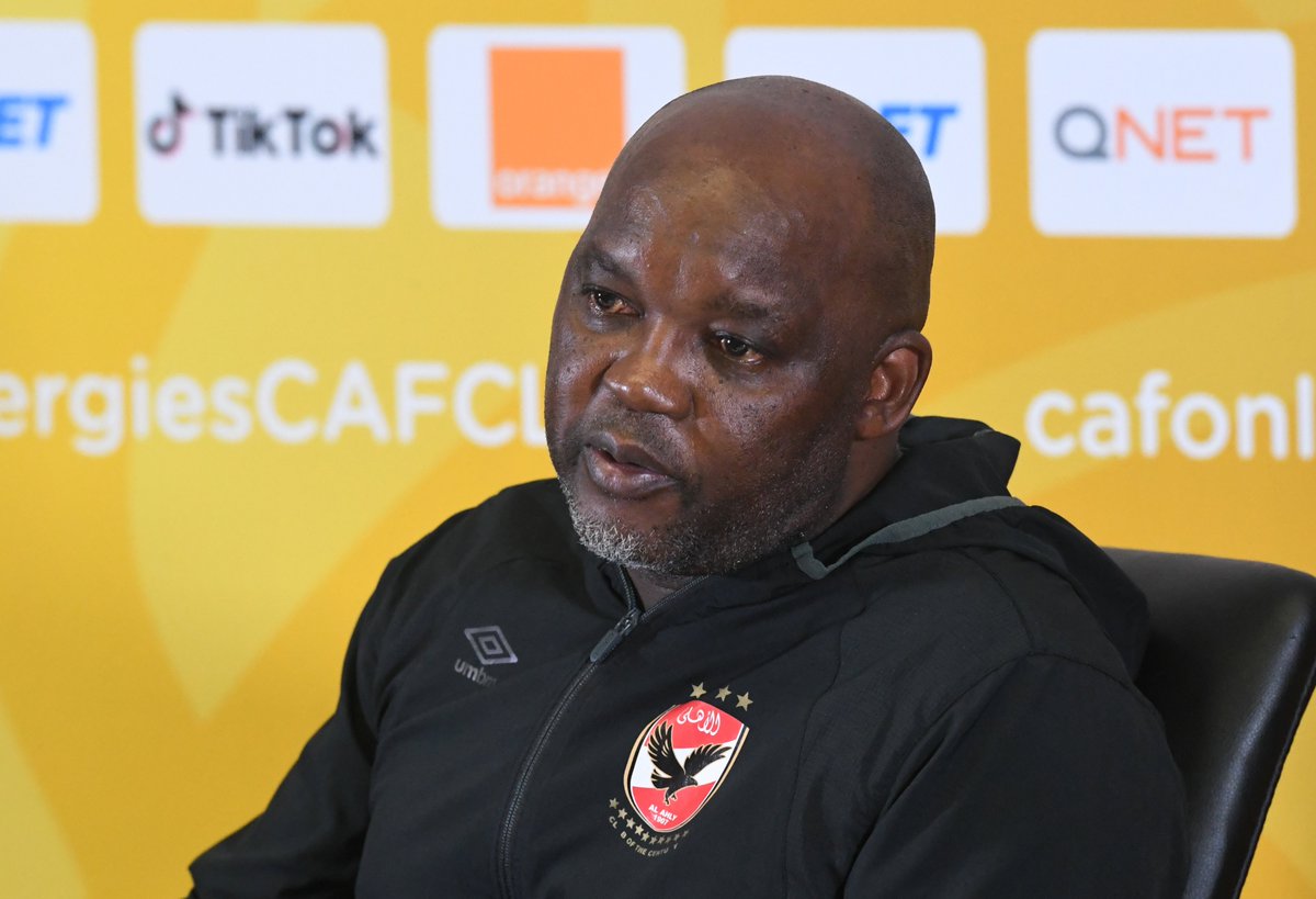 KickOffMagazine's tweet photo. Pitso Mosimane has warned Mamelodi Sundowns that early form in the group stages counts for nothing with lifting the CAF Champions League trophy being the measure of success.

Read more here ➡️  https://t.co/3q7C40Crqh https://t.co/r2yJ8cbCpJ