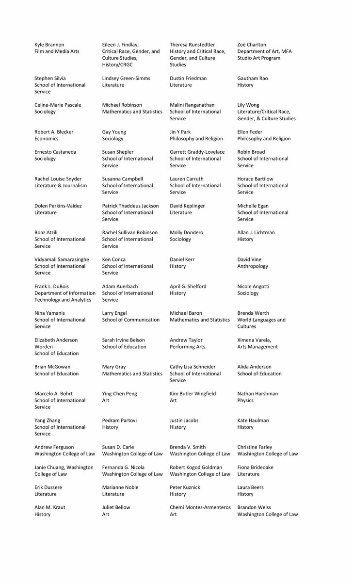 AU Grad Workers Union (@augradunion) on Twitter photo We aren’t the only ones that think <a href="/AmericanU/">American University</a> would benefit from paying us fairly. Here is an open letter to <a href="/SylviaBurwell/">Sylvia M. Burwell</a> from 88(!!!) tenured faculty urging her to settle a fair contract with grads, <a href="/austaffunion/">AU Staff Union</a>, and adjunct faculty. We aren’t the only ones that think <a href="/AmericanU/">American University</a> would benefit from paying us fairly. Here is an open letter to <a href="/SylviaBurwell/">Sylvia M. Burwell</a> from 88(!!!) tenured faculty urging her to settle a fair contract with grads, <a href="/austaffunion/">AU Staff Union</a>, and adjunct faculty.