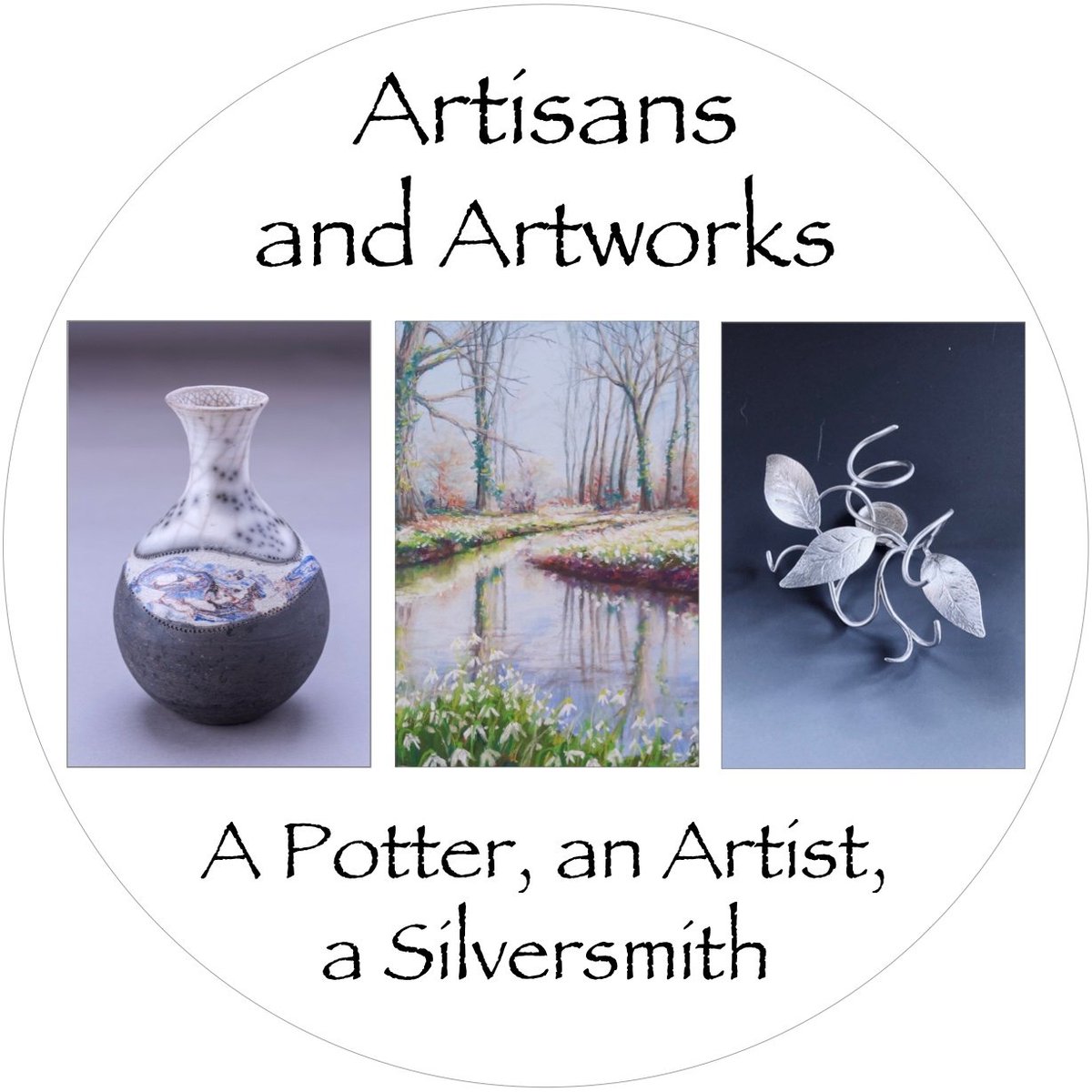 Only a week to go until the first of our 2022 #artisansandartworks events at  <a href="/creakeabbey/">Creake Abbey</a>  Myself, textile artist #SarahBurt &amp;  Catherine Downes.  Silversmith  are looking forward to being there next Saturday 19th March, do come &amp; say 'Hello!'