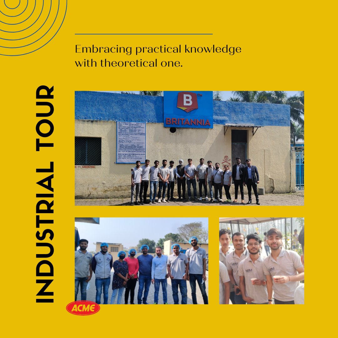 MsmindiaOrg's tweet photo. MSM always believes in making dreams come true for people who are passionate about exploring practical ways of learning. Recently, we organised an industrial exposure visit to BRITANNIA INDUSTRIES LTD., Rudrapur . 
#industryvisit #learning #industryexposure #britannia #msm #mba https://t.co/y6bBgdcpDT