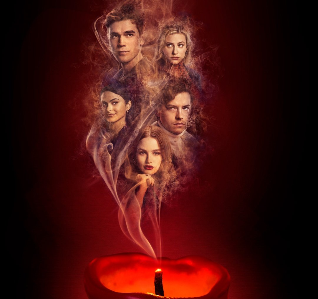 CWshows's tweet photo. Come watch a spell. Riverdale is back in one week! #Riverdale 🎭 https://t.co/8UfATEfy6X